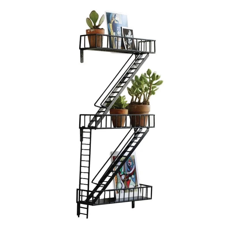 Ohana HomeWorks Urban Fire Escape Shelf